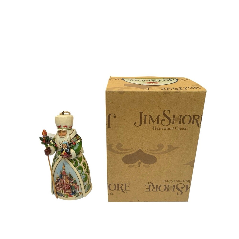 Jim Shore Heartwood Creek 5" Russian Santa "Grandfather Frost" Ornament